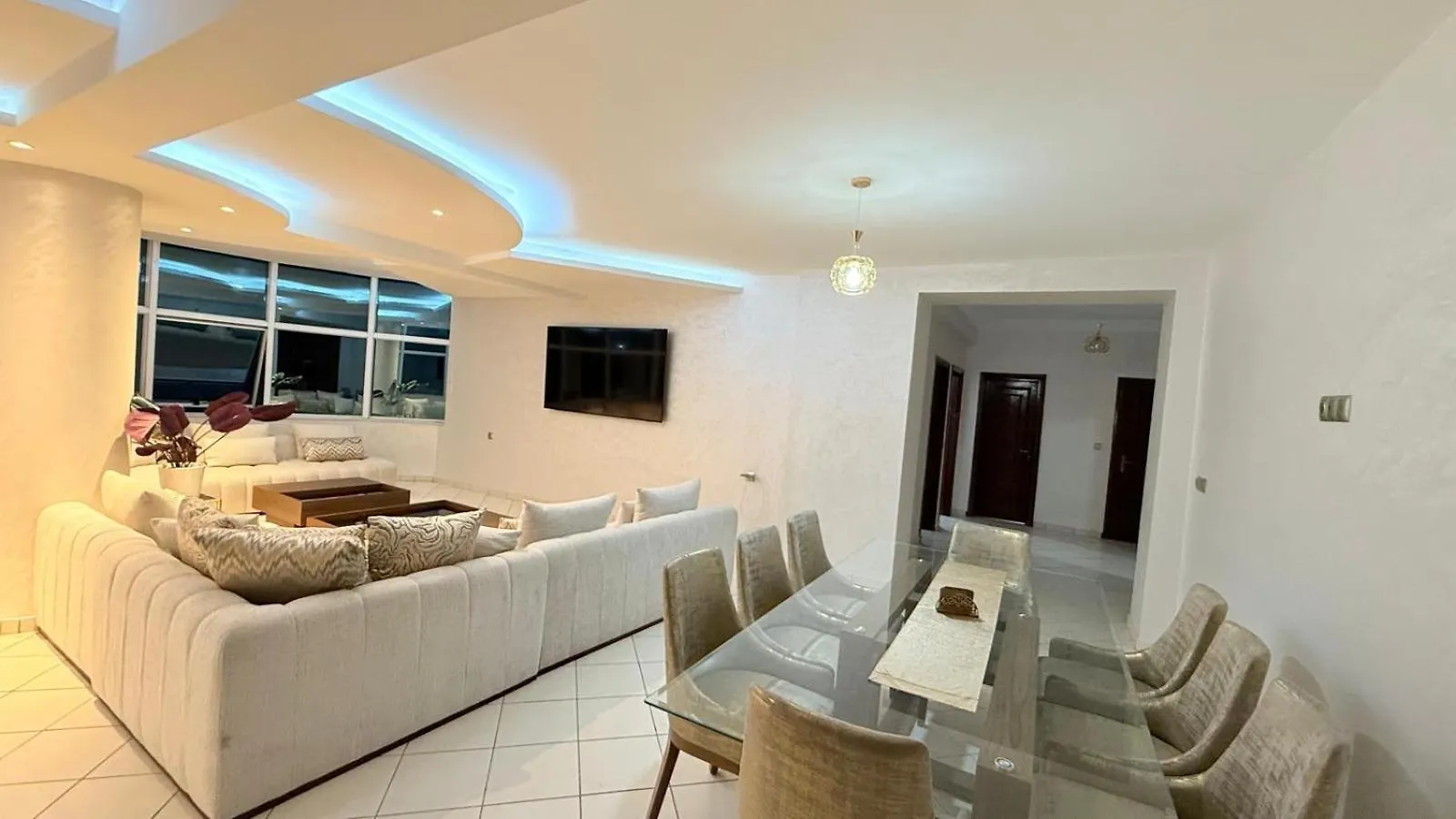 Grand Appartement 3 Chambres Avec Vue Sur Agadir Ouffella Apartamento